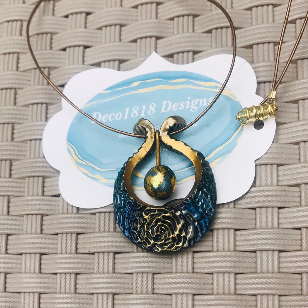 Handmade Polymer necklace